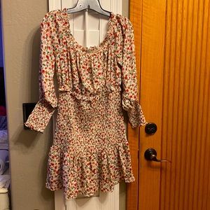 Active USA NWNT floral dress size L